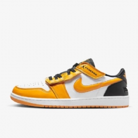 Boty Nike Air Jordan 1 Low Tops Flyease Easy On / Off Pro Muže Bílá Černá