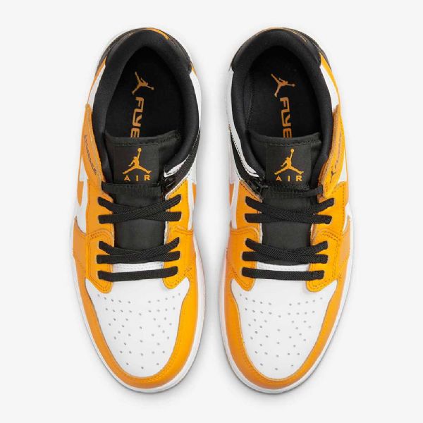 Boty Nike Air Jordan 1 Low Tops Flyease Easy On / Off Pro Muže Bílá Černá