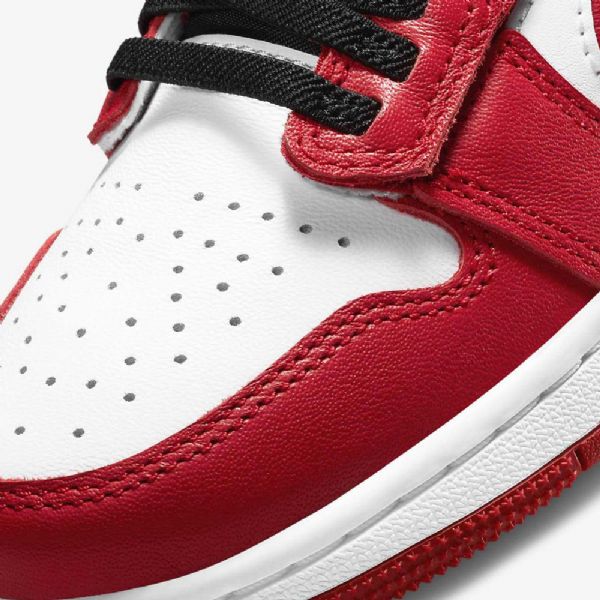 Boty Nike Air Jordan 1 Low Tops Flyease Pro Děti Bílá Černá Červená