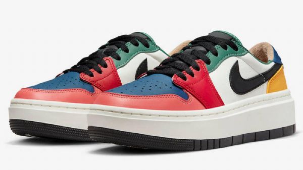 Boty Nike Air Jordan 1 Low Tops Lv8d Pro Ženy Vícebarevné