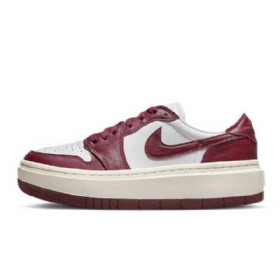 Boty Nike Air Jordan 1 Low Tops Lv8d Team Pro Ženy Vínově Červené