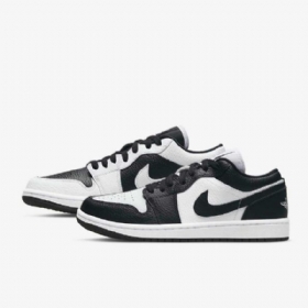 Boty Nike Air Jordan 1 Low Tops Se Pro Ženy Bílá Černá