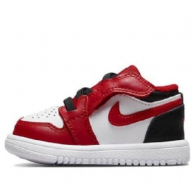 Boty Nike Air Jordan 1 Low Tops Td Pro Děti Černé