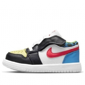 Boty Nike Air Jordan 1 Low Tops Td Pro Děti Vícebarevné