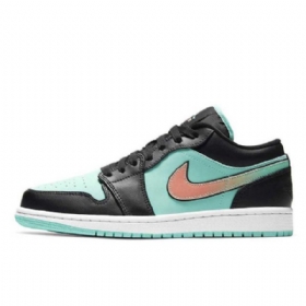 Boty Nike Air Jordan 1 Low Tops Tropical Twist Pro Muže Černé