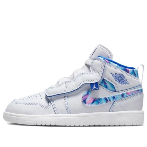 Boty Nike Air Jordan 1 Mid Tops Alt Se Td Pro Děti Bílá Modrá