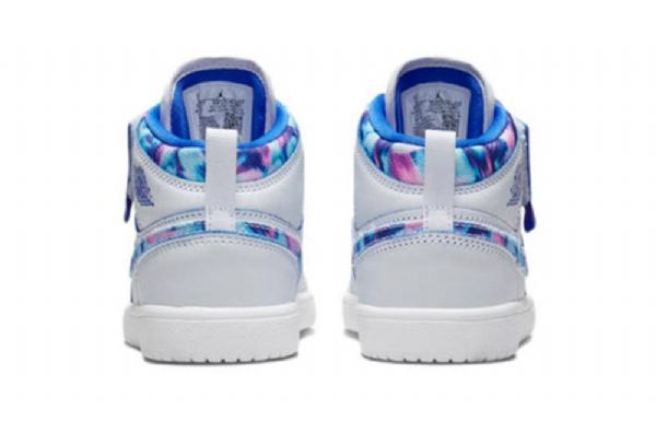 Boty Nike Air Jordan 1 Mid Tops Alt Se Td Pro Děti Bílá Modrá