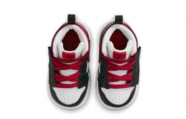 Boty Nike Air Jordan 1 Mid Tops Alt Td Pro Děti Černá Červený