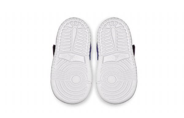 Boty Nike Air Jordan 1 Mid Tops Alt Td Pro Děti Černé