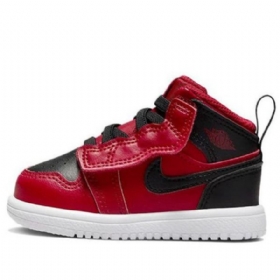 Boty Nike Air Jordan 1 Mid Tops Alt Td Pro Děti Červený Černá