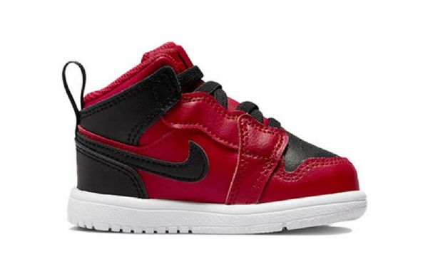 Boty Nike Air Jordan 1 Mid Tops Alt Td Pro Děti Červený Černá
