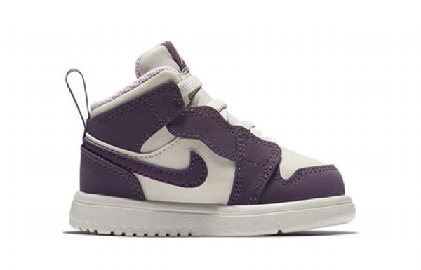 Boty Nike Air Jordan 1 Mid Tops Alt Td Pro Děti Nachový