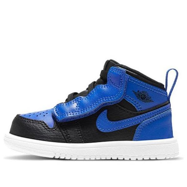 Boty Nike Air Jordan 1 Mid Tops Alt Td Pro Děti Royal Modrý