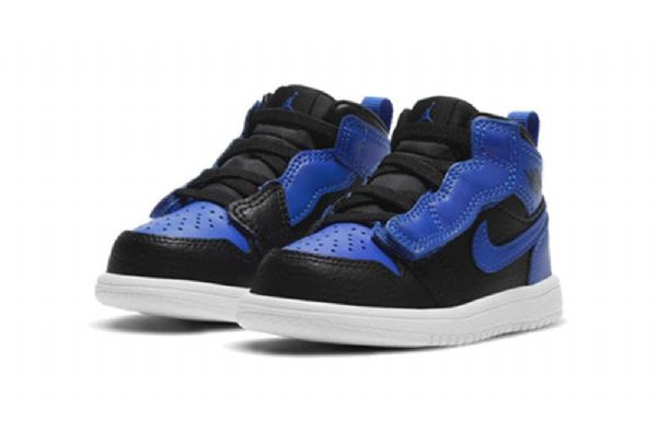 Boty Nike Air Jordan 1 Mid Tops Alt Td Pro Děti Royal Modrý