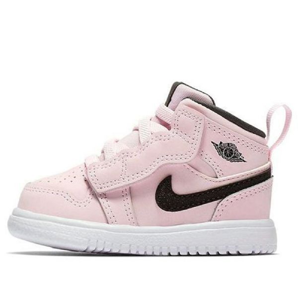 Boty Nike Air Jordan 1 Mid Tops Alt Td Pro Děti Růžový Černá