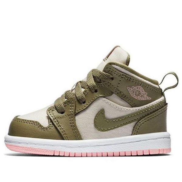Boty Nike Air Jordan 1 Mid Tops Gt Pro Děti Coral