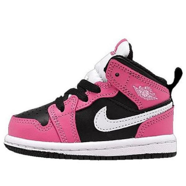 Boty Nike Air Jordan 1 Mid Tops Gt Pro Děti Růžovýsicle