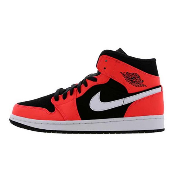 Boty Nike Air Jordan 1 Mid Tops Infrared 23 Pro Muže Černá Červený