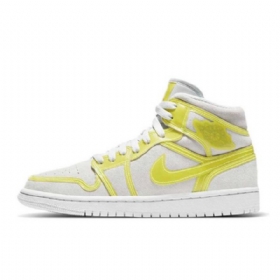 Boty Nike Air Jordan 1 Mid Tops Lx Opti Pro Muže Žluté