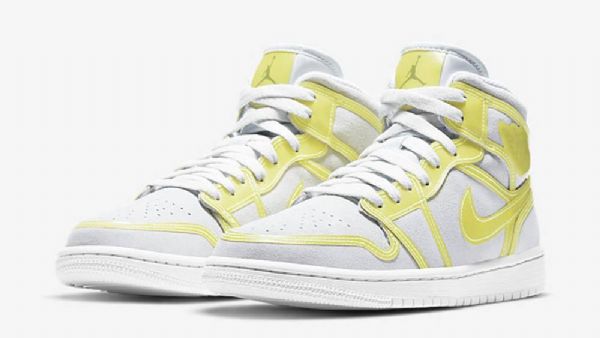 Boty Nike Air Jordan 1 Mid Tops Lx Opti Pro Muže Žluté
