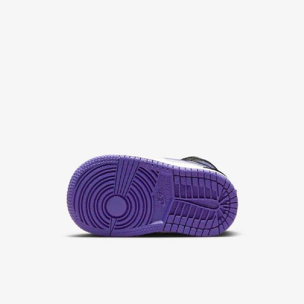 Boty Nike Air Jordan 1 Mid Tops Pro Děti Žlutá Černá