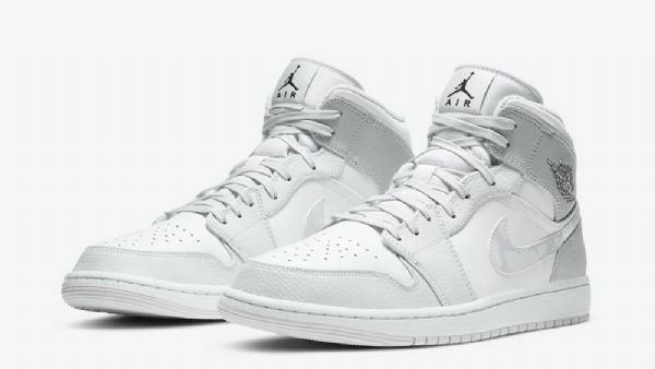 Boty Nike Air Jordan 1 Mid Tops Pro Ženy Šedé Maskování