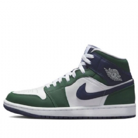 Boty Nike Air Jordan 1 Mid Tops Se Pro Ženy Zelené