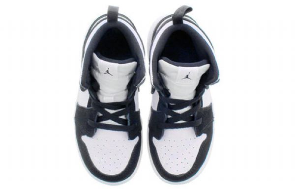 Boty Nike Air Jordan 1 Mid Tops Se Td Pro Děti Černá Zelená Červený