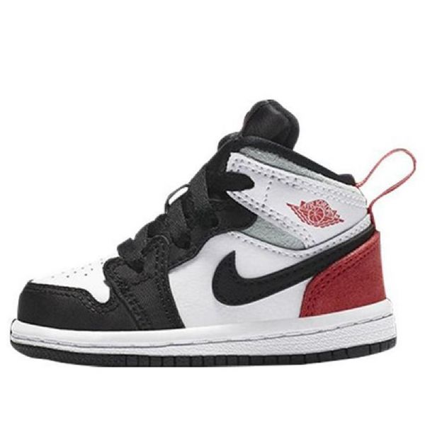 Boty Nike Air Jordan 1 Mid Tops Se Td Pro Děti Červený Černá