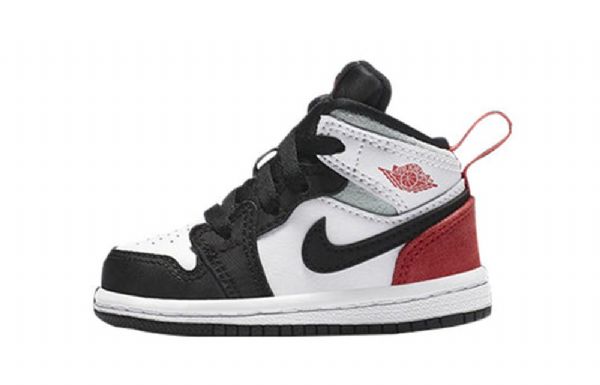 Boty Nike Air Jordan 1 Mid Tops Se Td Pro Děti Červený Černá