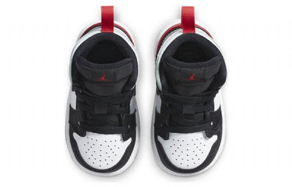 Boty Nike Air Jordan 1 Mid Tops Se Td Pro Děti Červený Černá