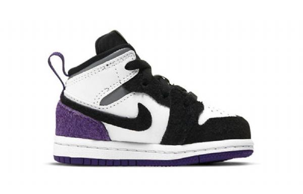 Boty Nike Air Jordan 1 Mid Tops Se Td Pro Děti Nachový