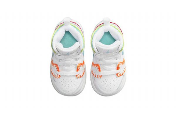 Boty Nike Air Jordan 1 Mid Tops Se Td Pro Děti Vícebarevné