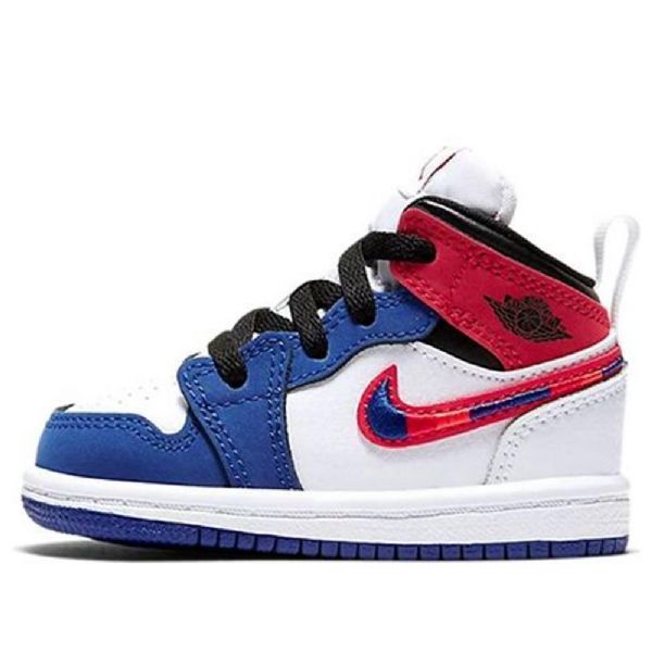 Boty Nike Air Jordan 1 Mid Tops Se Td Pro Děti Vícebarevné