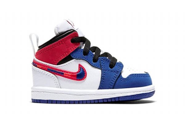 Boty Nike Air Jordan 1 Mid Tops Se Td Pro Děti Vícebarevné