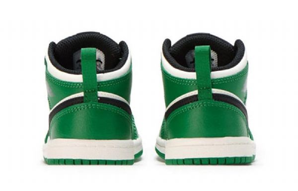Boty Nike Air Jordan 1 Mid Tops Se Td Pro Děti Zelené