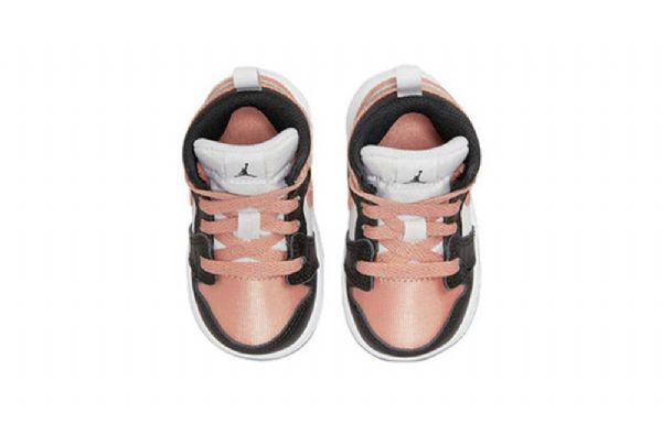 Boty Nike Air Jordan 1 Mid Tops Td Pro Děti Bílý Light