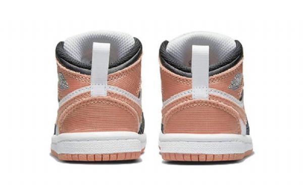 Boty Nike Air Jordan 1 Mid Tops Td Pro Děti Bílý Light