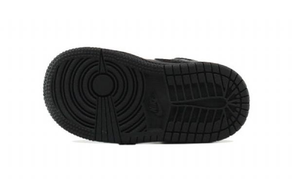 Boty Nike Air Jordan 1 Mid Tops Td Pro Děti Černé