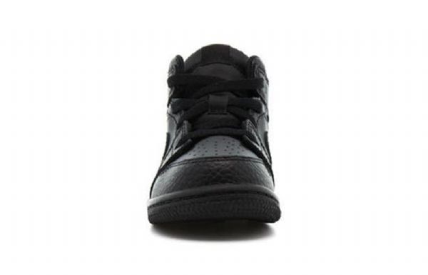 Boty Nike Air Jordan 1 Mid Tops Td Pro Děti Černé