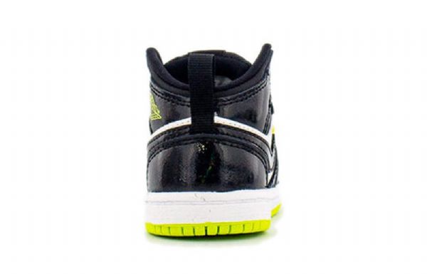 Boty Nike Air Jordan 1 Mid Tops Td Pro Děti Černé
