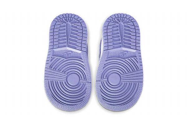 Boty Nike Air Jordan 1 Mid Tops Td Pro Děti Fialové