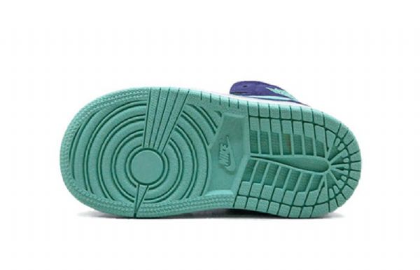 Boty Nike Air Jordan 1 Mid Tops Td Pro Děti Nachový Mint