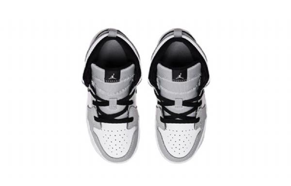 Boty Nike Air Jordan 1 Mid Tops Td Pro Děti Světle Šedé