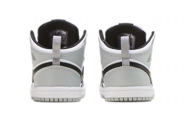 Boty Nike Air Jordan 1 Mid Tops Td Pro Děti Světle Šedé