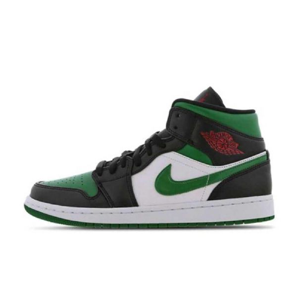 Boty Nike Air Jordan 1 Mid Tops Toe Pro Muže Zelené