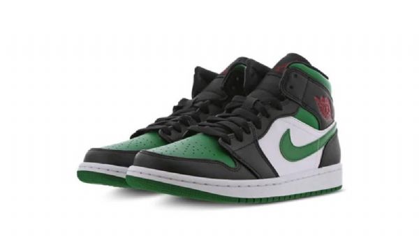 Boty Nike Air Jordan 1 Mid Tops Toe Pro Muže Zelené