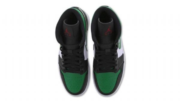 Boty Nike Air Jordan 1 Mid Tops Toe Pro Muže Zelené