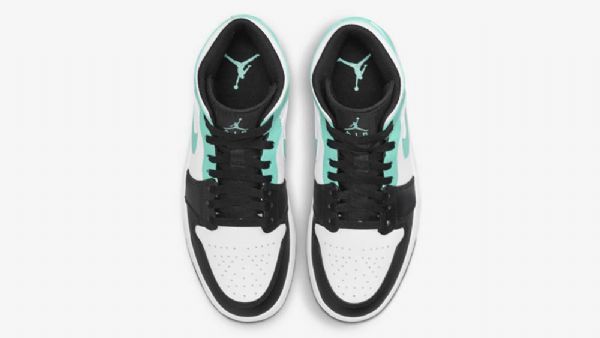 Boty Nike Air Jordan 1 Mid Tops Tropical Twist Pro Ženy Černá Zelená
