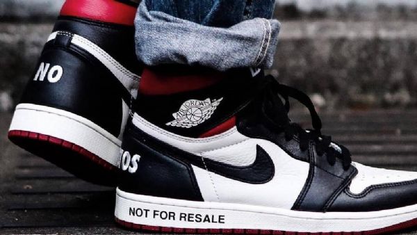 Boty Nike Air Jordan 1 Not Resale Pro Muže Černá Bílý